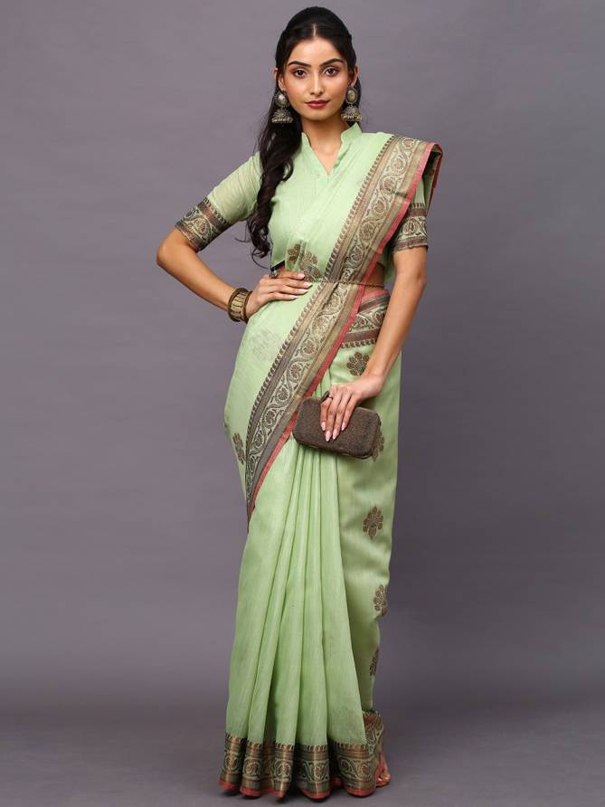 Meira 1 New Exclusive Wear Silk Designer Blend Saree Collection